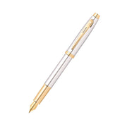 100 stylo plaqué chrome/or