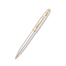 100 stylo plaqué chrome/or