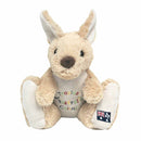 Peluche kangourou 20 cm avec broderie