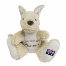 Peluche kangourou 20 cm avec broderie
