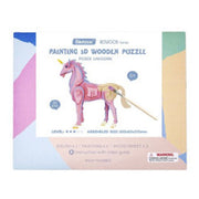 Kit de peinture d'artisanat en bois en bois 3D