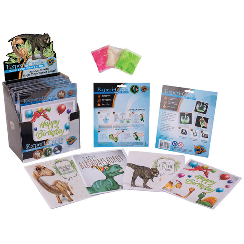 Cartes d'expériences scientifiques