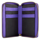 The Nightmare Before Christmas Blacklight Zip Around Wallet