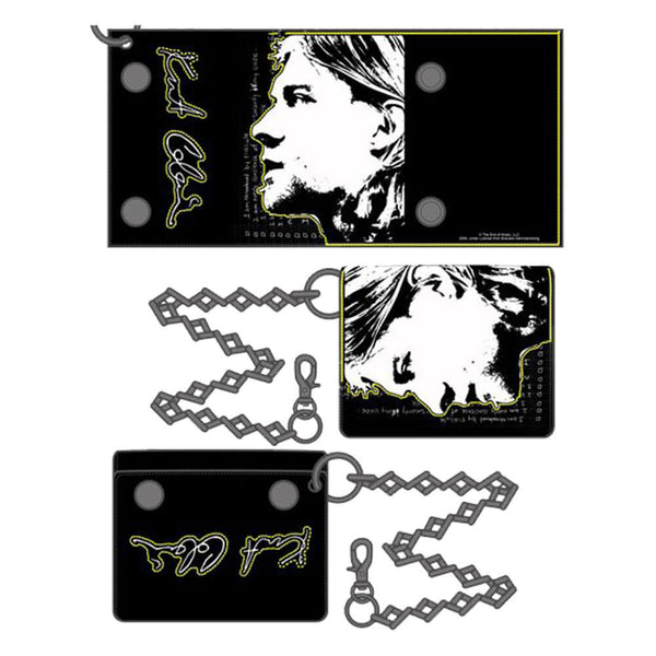 Kurt Cobain Wallet With Chain