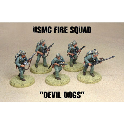 Les alliés de la poussière USMC Fire Squad "Devil Dogs"