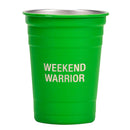 Dites ce que la tasse en métal