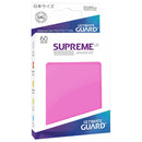 Ultimate Guard Matte Pink Supreme UX Sleeves Japanese Size