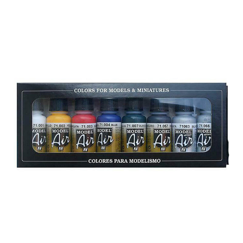 Vallejo Model Air Peinture Lot de 8 Couleurs