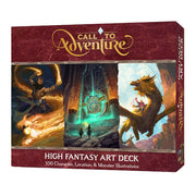 Appel à l'aventure Fantasy Art Deck Card Game