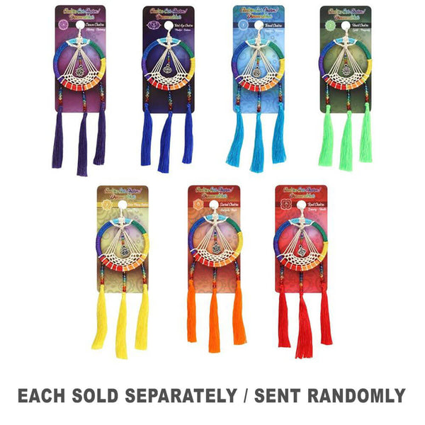 Chakra Dreamcatcher Car Charm