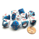 Chessex D10 Jeu de 10 matrices polyédriques Gemini