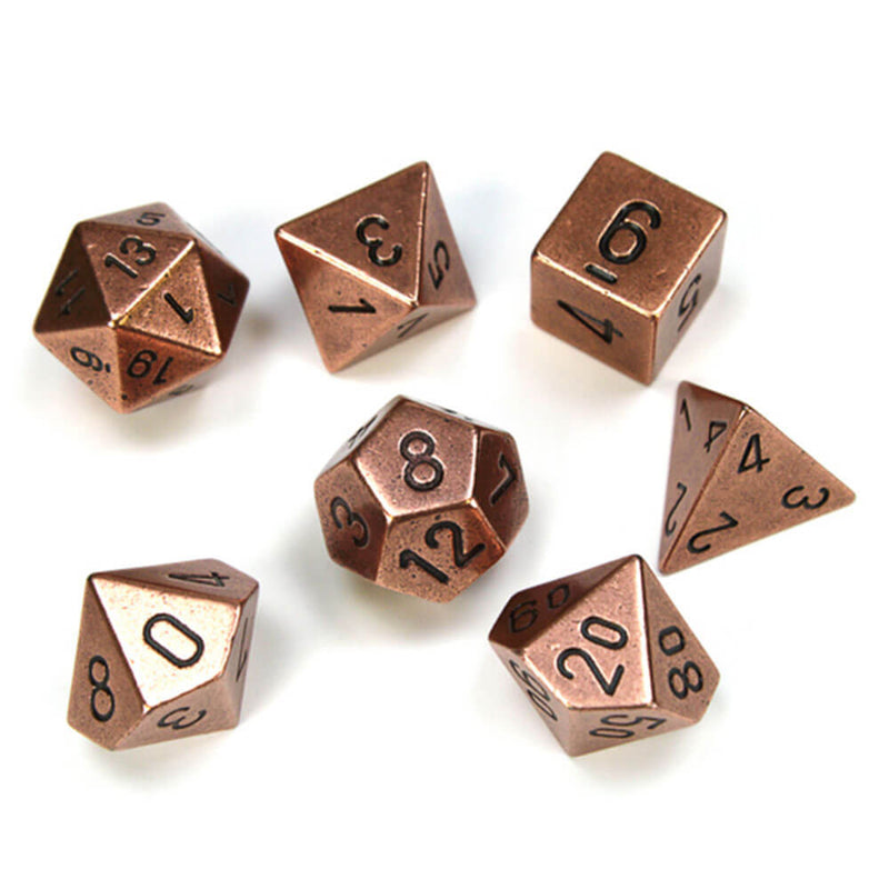 Chessex Polyédrique 7-Die Metal Set