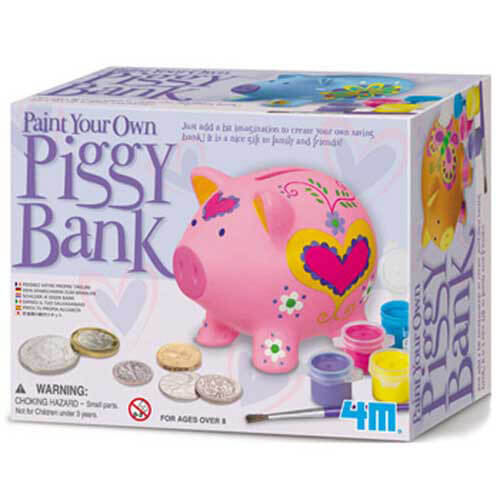 Paint My Own Piggy Bank