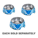 Melamine Bowl with Flanno Design (Turquoise)