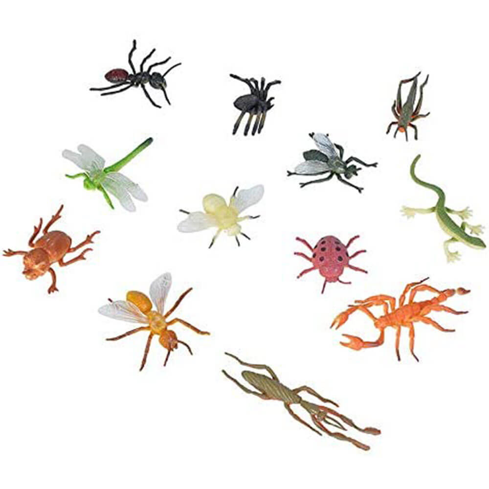 Wild Republic Eidechse Tierfiguren Set – 12 Realistische Mini-Spielfiguren Für Kinder Ab 3 Jahren