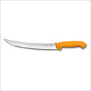 Swibo Curved Stiff Blade Butcher's Knife (Yellow)