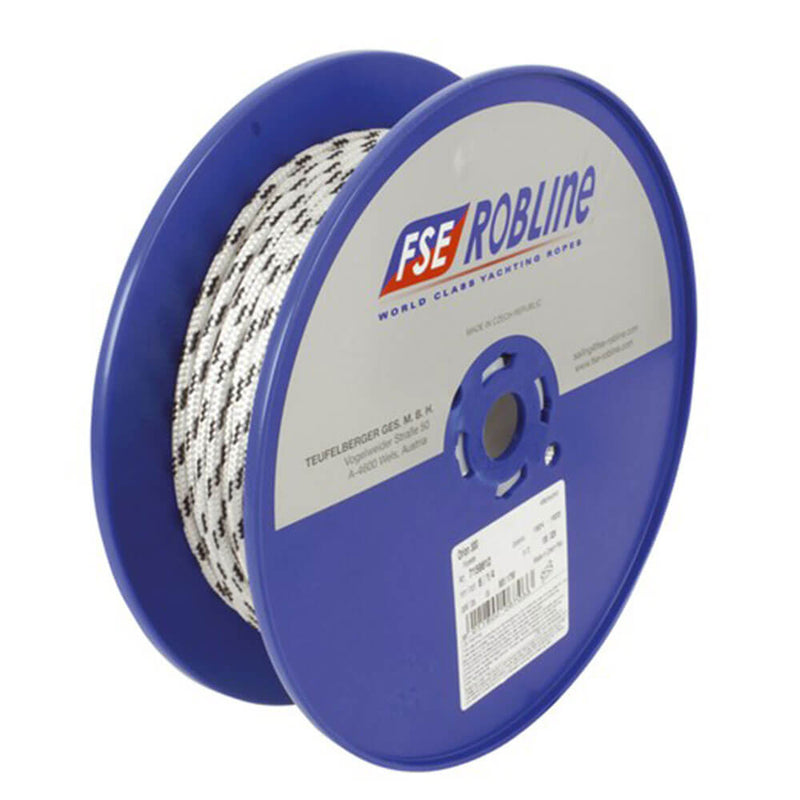 Corde Dbl Tressé-Polyester 6mm 100m Rouleau