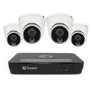 Swann 8CH 4K NVR Kit with 4x 4K PIR Dome Cameras