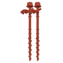 Paquet de 6 piquets de tente en spirale Rovin