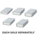 Plastic Molded Enclosure (Dark Grey)