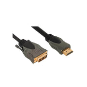 HDMI Plug to DVI Plug Video Cable 1.5m