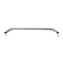 Stainless Steel Wave Pattern Grip Handrail (25x450mm)