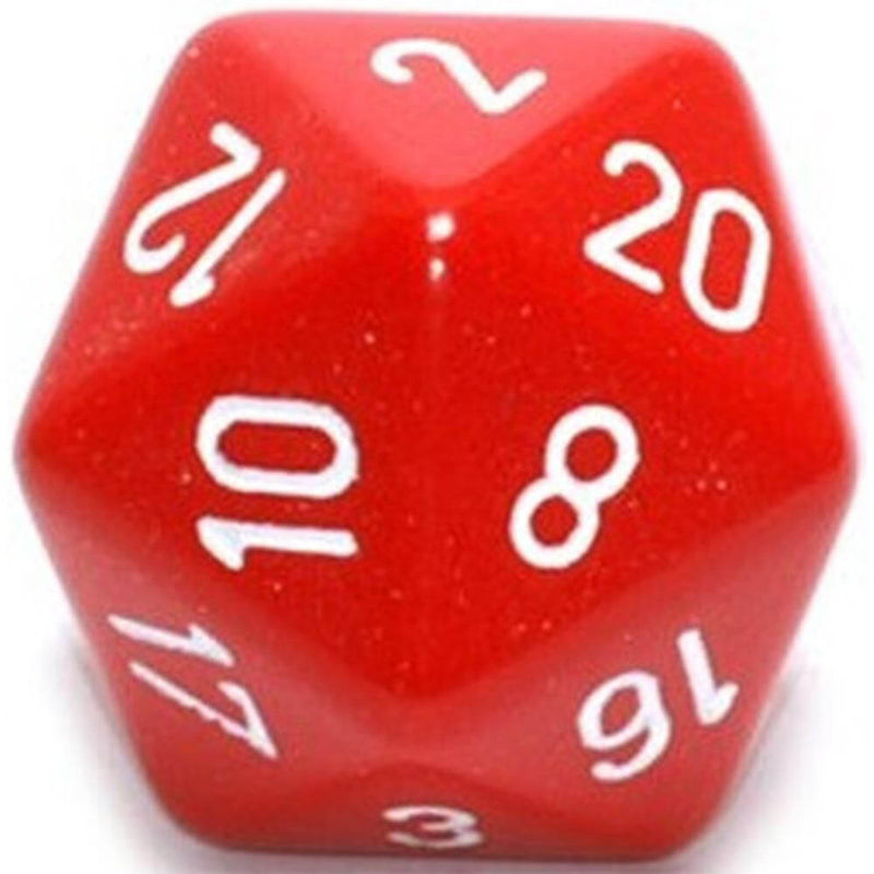 D20 Dés Opaque (34mm)