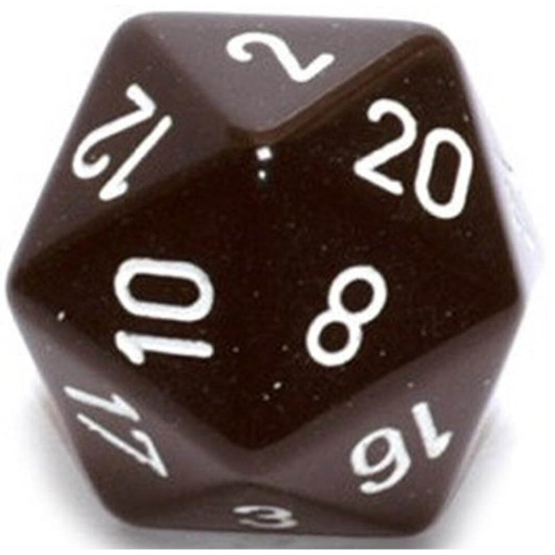 D20 Dés Opaque (34mm)