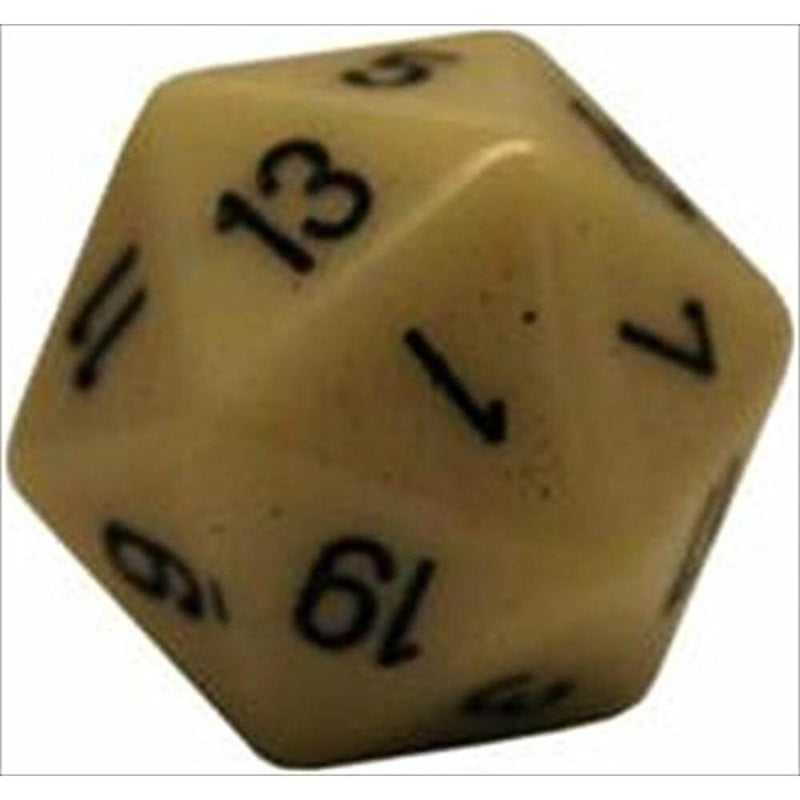 D20 Dés Opaque (34mm)