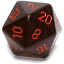 D20 Dés Opaque (34mm)