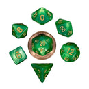MDG Mini Poly Dice Set (avec numéro d'or)
