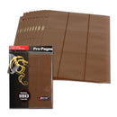 BCW Pro Pages 9 pages de poche à chargement latéral (10's)