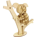 Modèle en bois 3D de la collection d'animaux d'Incredibuilds