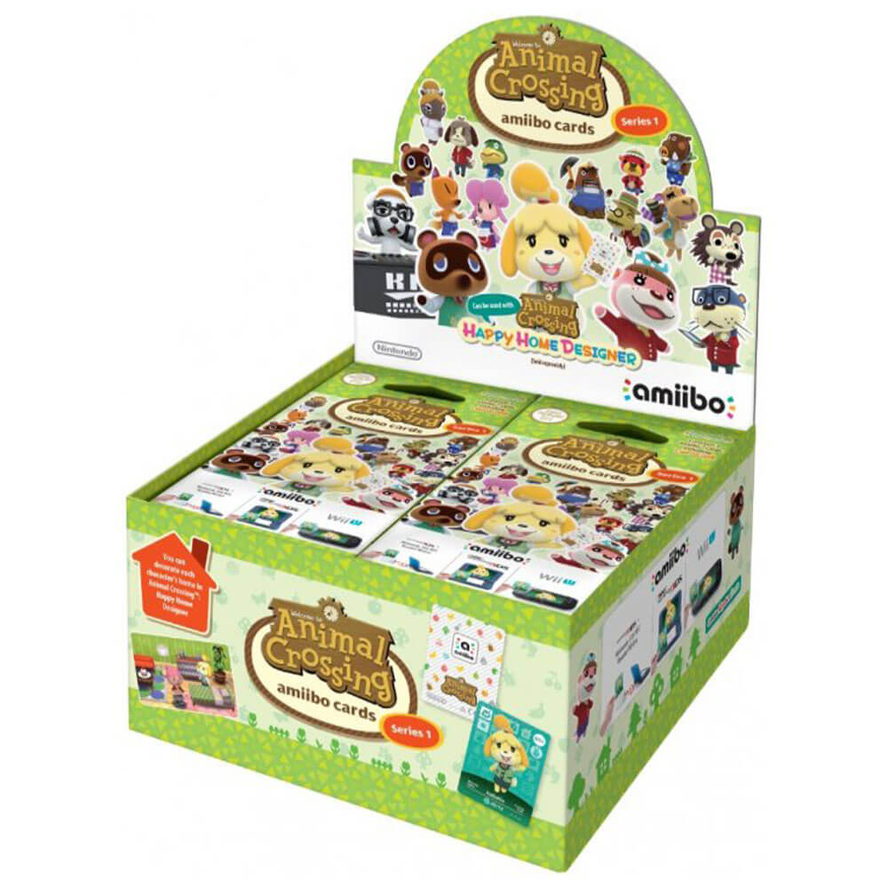 Boîte De 20 Paquets De Cartes Amiibo Animal Crossing (Tobidase) - NEUF Sous Cellophane