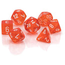 D7 Die Set Dice Poly Translucide (7 Dés)