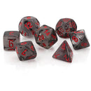 D7 Die Set Dice Poly Translucide (7 Dés)
