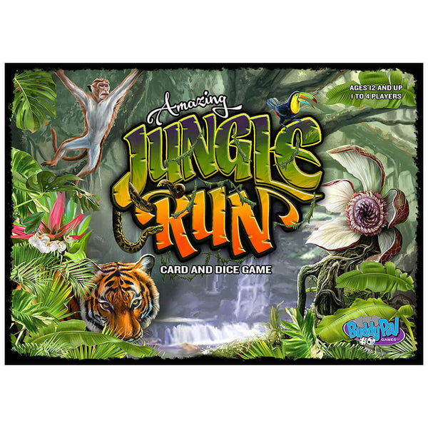 Amazing Jungle Run Card and Dice Game