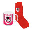 Lot de tasses à café et chaussettes NRL Heritage