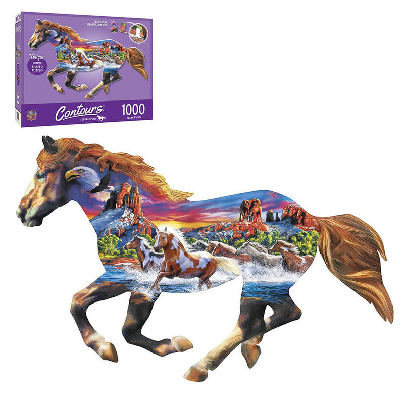 MP Contours Shaped Puzzle (1000pcs)