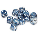 D6 Dés Brillant 16mm (12 Dés)