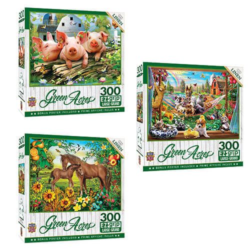 MP Green Acres EZ Grip Puzzle (300 pcs)