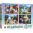 MasterPieces 4-Pack 500pc Puzzle