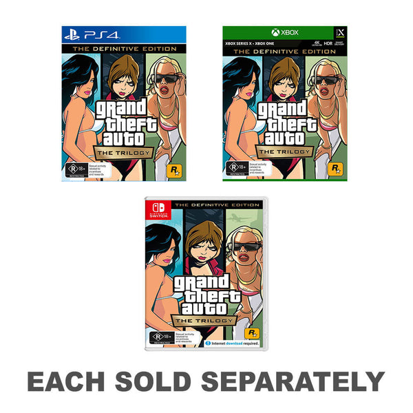 Grand Theft Auto: The Trilogy Definitive Edition Game