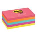 Notes Post-it 73x123mm assorties (5pk)