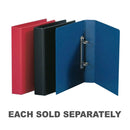 Classeur Bantex 2 anneaux en D 25 mm A5 (noir)