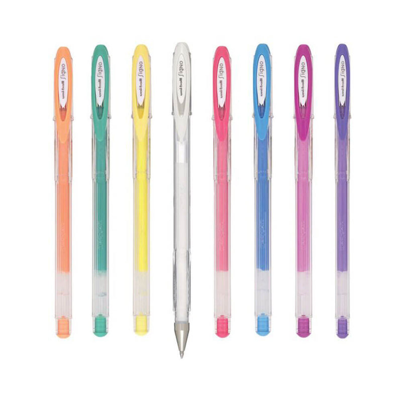 Uni-Ball Signo Angelic Stylo Gel Fin Assortis