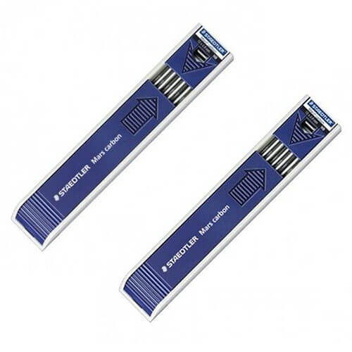 Staedtler Mars Lumograph 200 Leads 2mm (12pcs)