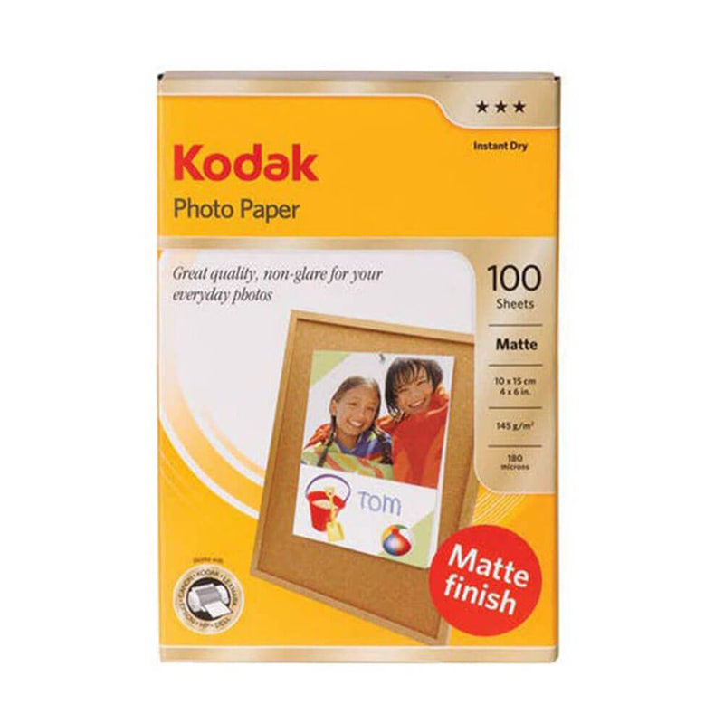 Papier photo mat quotidien Kodak (paquet de 100)
