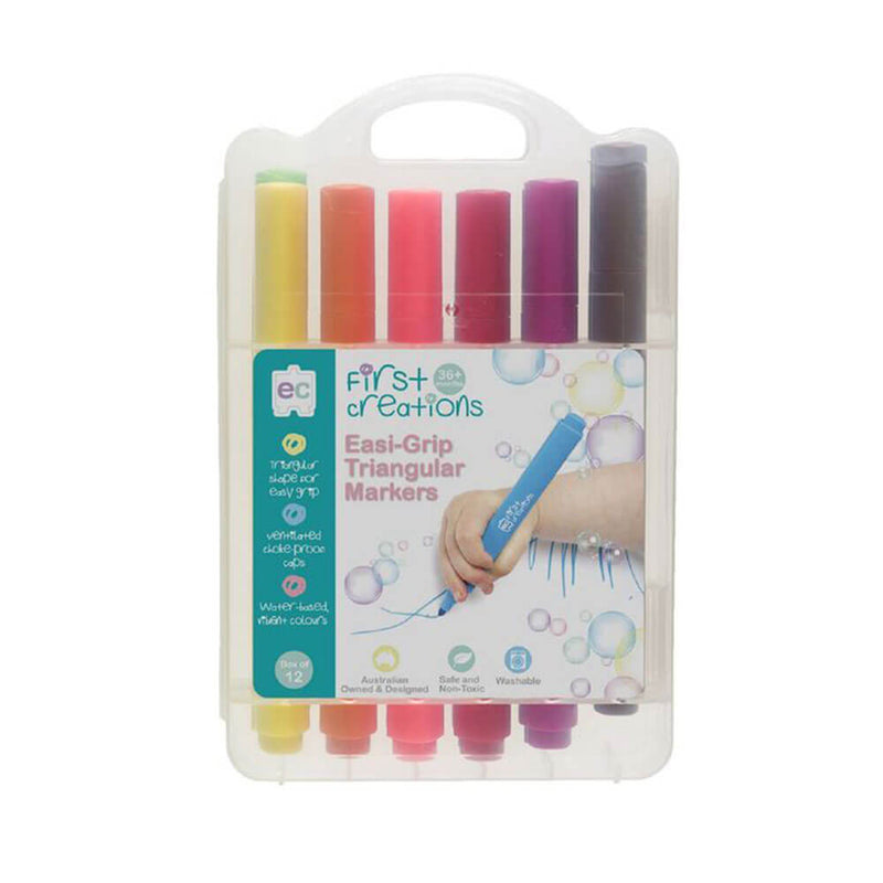 Marqueur triangulaire First Creations Easi-Grip