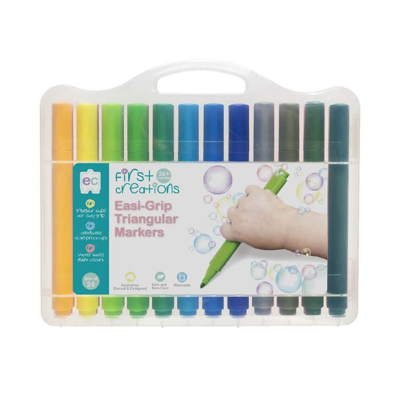 Marqueur triangulaire First Creations Easi-Grip